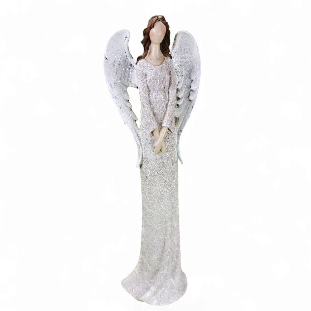 Az Őrangyal Csendje – Védelmező Szobor (47 cm)