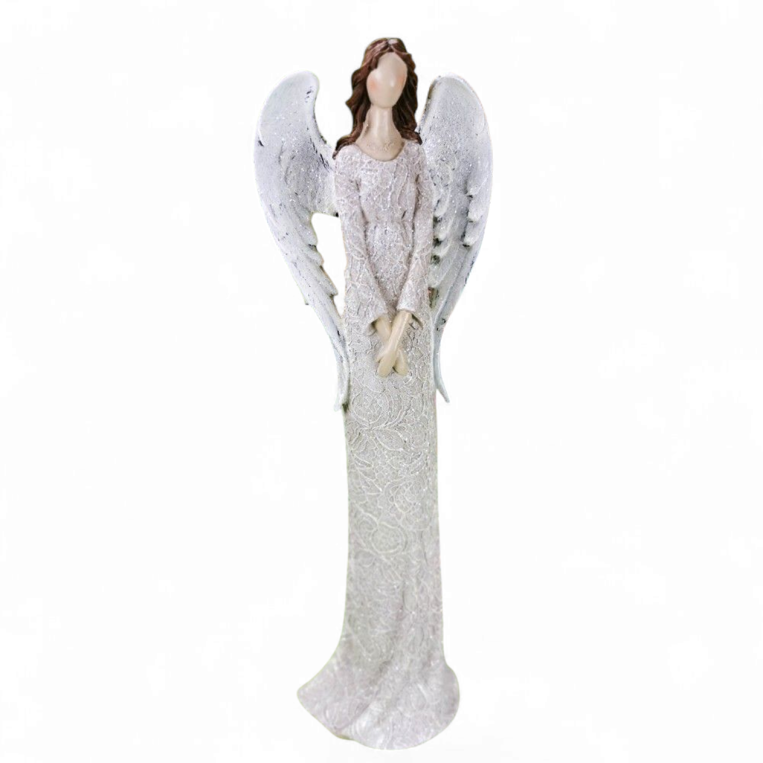 Az Őrangyal Csendje – Védelmező Szobor (47 cm)