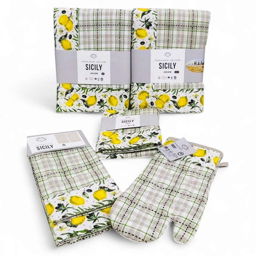 Sunflower – Prémium olasz konyhai textilszett